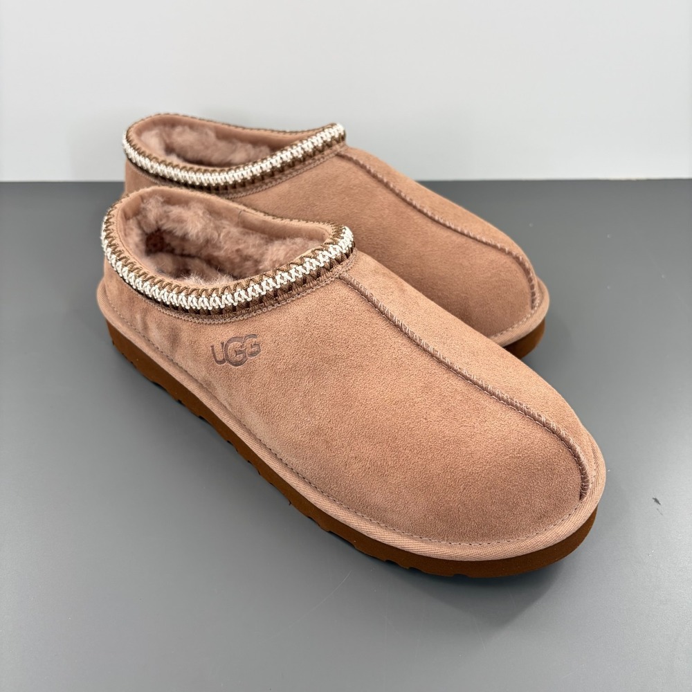 UGG Tasman II Rocky Oak Mens Slip On Slipper Mule Lamb Fur Size 11 - Picture 3 of 11